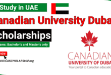 Canadian University Dubai Scholarships