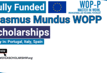 Erasmus Mundus WOPP Scholarship