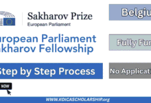 European Parliament Sakharov Fellowship