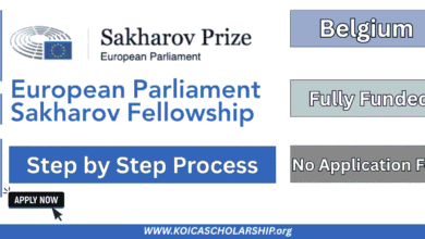 European Parliament Sakharov Fellowship