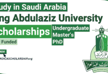 King Abdulaziz University Scholarships