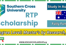 Southern Cross University RTP Scholarship