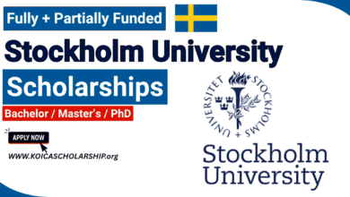 Stockholm University Scholarships in Sweden