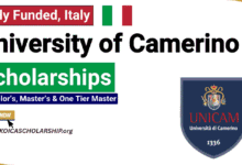 University of Camerino Scholarships