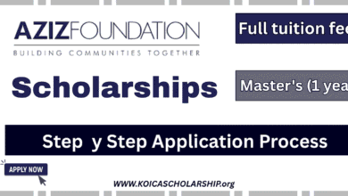 Aziz Foundation Scholarships