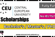 Central European University Scholarships