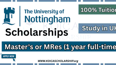 Developing Solutions Masters Scholarship at University of Nottingham