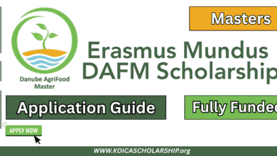 Erasmus Mundus DAFM Scholarship