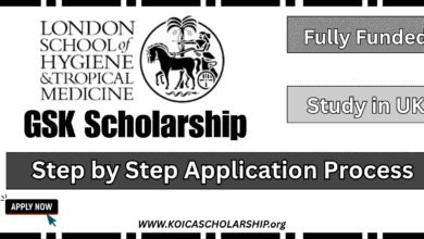 GSK Scholarship in UK
