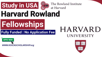 Harvard Rowland Fellowship in USA