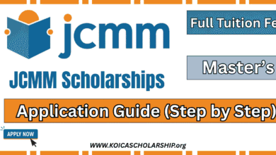 JCMM Scholarships