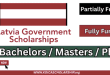 Latvia Government Scholarships