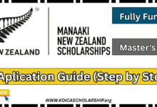 Manaaki New Zealand Scholarships