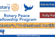 Rotary Peace Fellowship Program