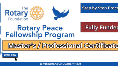 Rotary Peace Fellowship Program