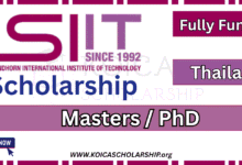 SIIT Graduate Scholarship