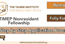 TIMEP Nonresident Fellowship