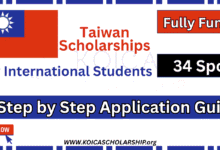 Taiwan Scholarships for International Students