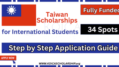 Taiwan Scholarships for International Students