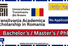 Transilvania Academica Scholarship