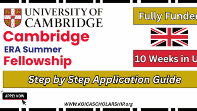 Cambridge ERA Summer Fellowship in AI