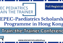 EPEC-Paediatrics Scholarship Programme in Hong Kong