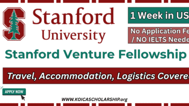 Fully Funded Stanford Venture Fellowship