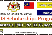 Malaysian International Scholarship (MIS)