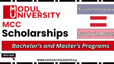 Modul University Vienna MCC Scholarship