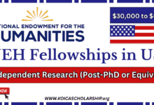 NEH Fellowships in the United States