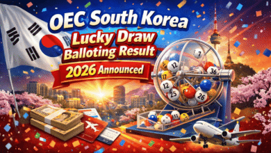 OEC South Korea Lucky Draw Balloting Result