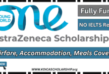 One Young World AstraZeneca Scholarship