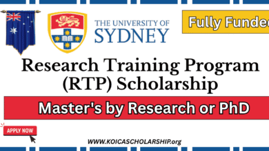 Sydney Research Training Program (RTP) Scholarship