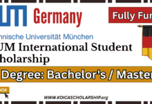 TUM International Student Scholarship