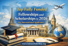 Top Fully Funded Fellowships and Scholarships in 2026 For International Applicants