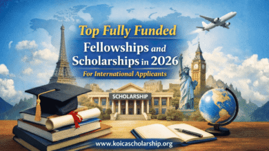 Top Fully Funded Fellowships and Scholarships in 2026 For International Applicants