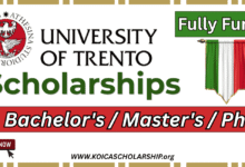 University of Trento Scholarships