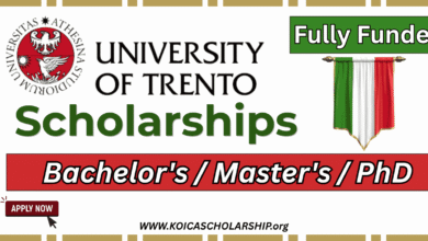 University of Trento Scholarships