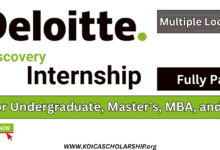 Deloitte Discovery Internship