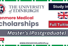 Edinburgh Glenmore Medical Postgraduate Scholarship