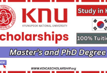 KNU International Graduate Scholarship