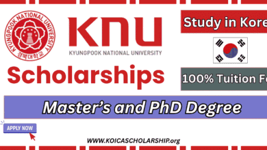 KNU International Graduate Scholarship