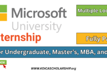 Microsoft University Internship with Visa Sponsorship
