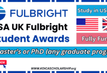 USA UK Fulbright Postgraduate Student Awards Scholarships
