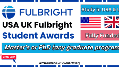 USA UK Fulbright Postgraduate Student Awards Scholarships