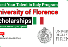 University of Florence Scholarships