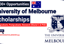 University of Melbourne Scholarships