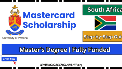 University of Pretoria Mastercard Scholarship