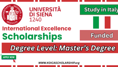University of Siena International Excellence Scholarship