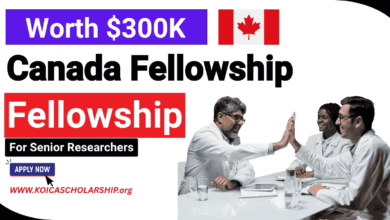 Worth of $300,000 Canada Fellowship